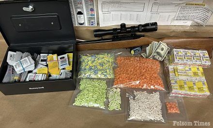 Folsom Police track, arrest Roseville man on Narcotics, gun Charges 