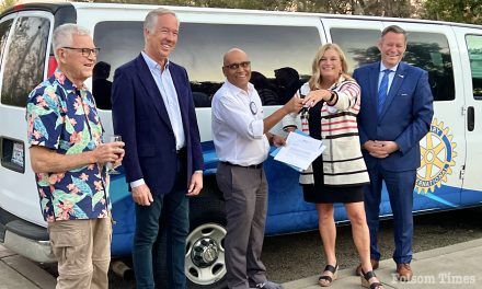 Folsom Rotarians provide transport van for Flying Samaritans