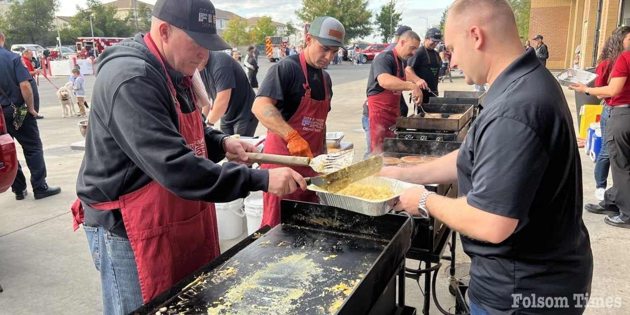 It’s pancakes and family fun at Folsom fire Saturday