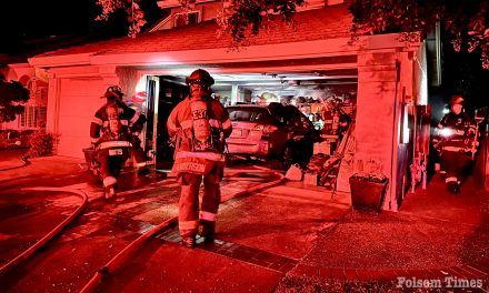 Quick acting resident, neighbor contain fire to garage of Folsom home