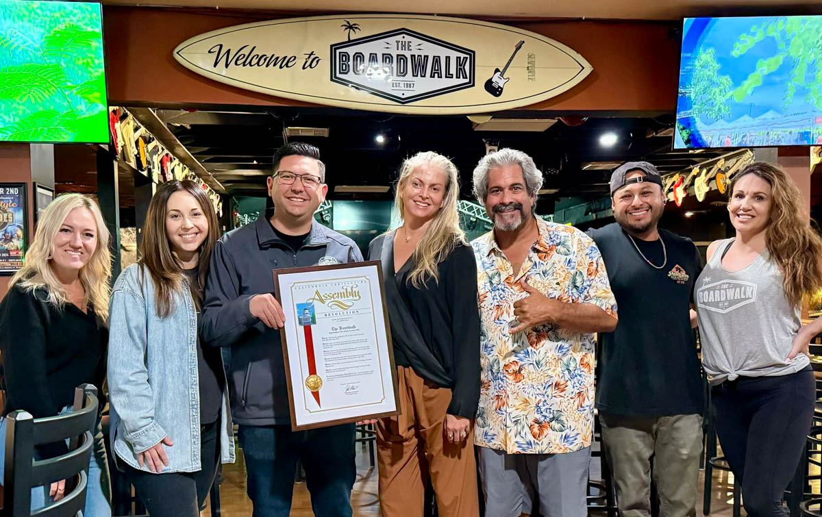 Boardwalk named Business of the Month by Assemblyman Hoover