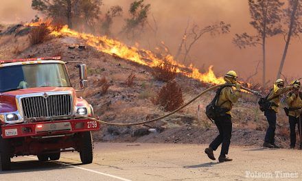 Folsom firefighters deployed to help fight raging Mountain Fire