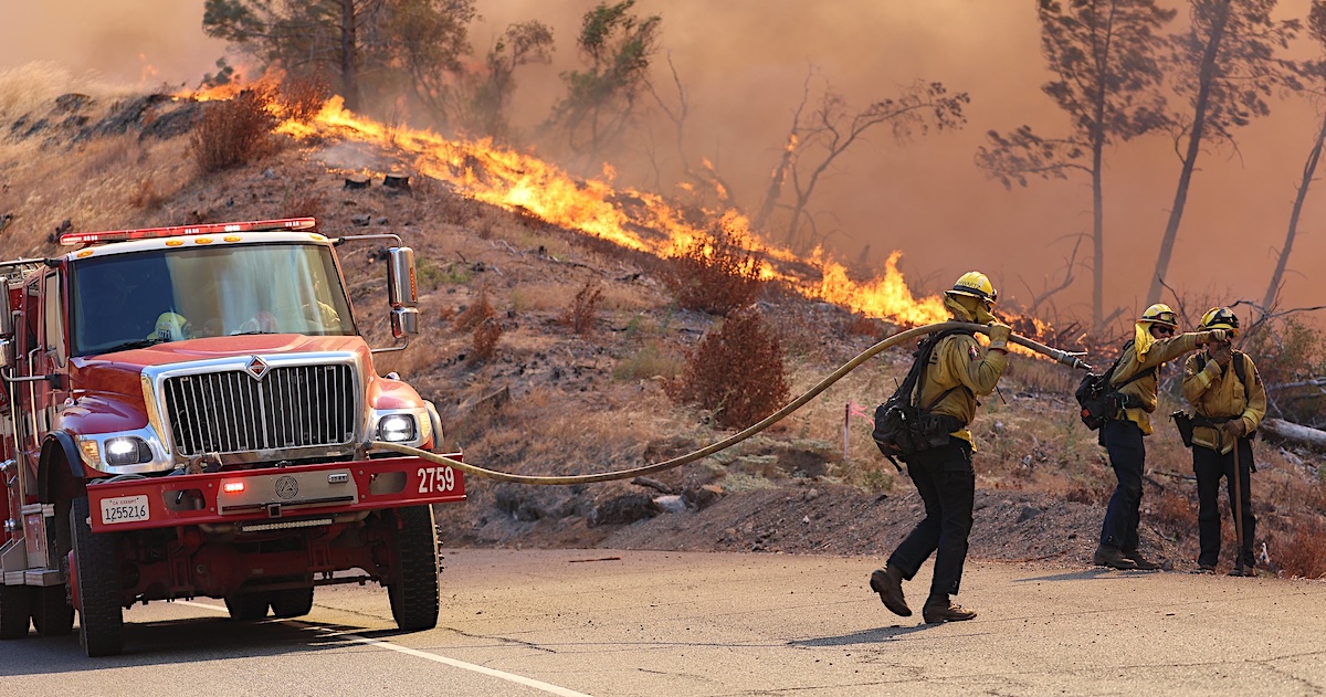 Folsom firefighters deployed to help fight raging Mountain Fire