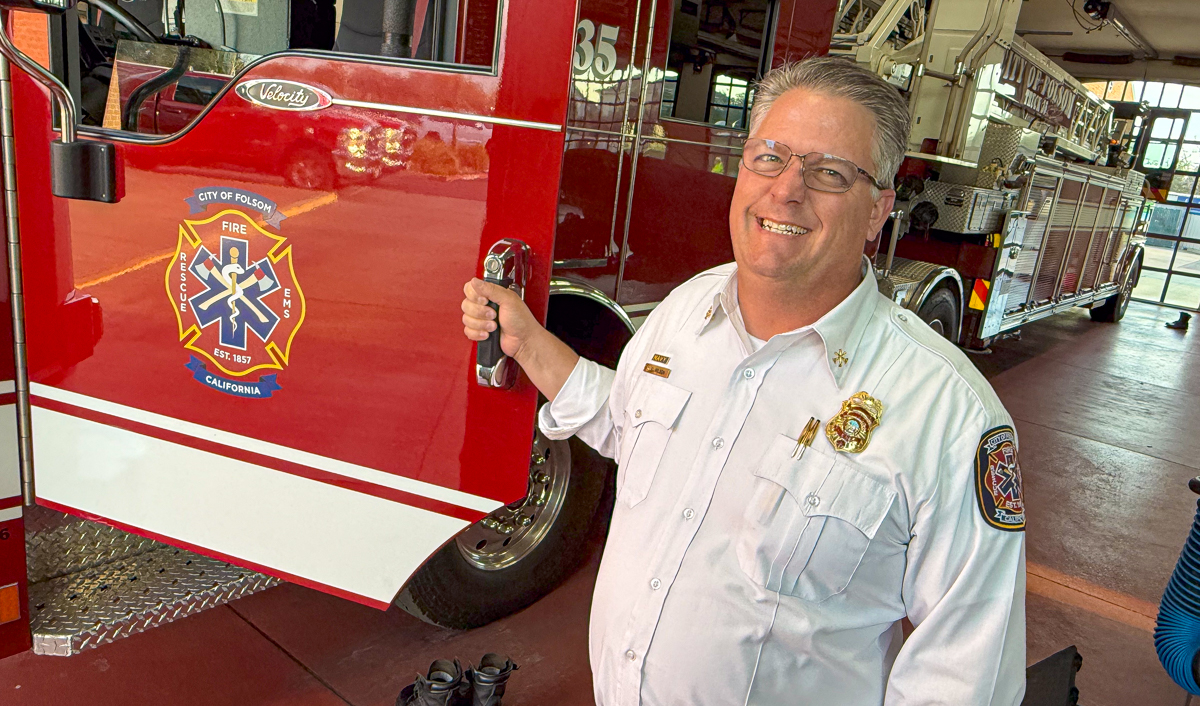 Last call: Assistant Folsom Fire Chief Wilson hangs up his badge