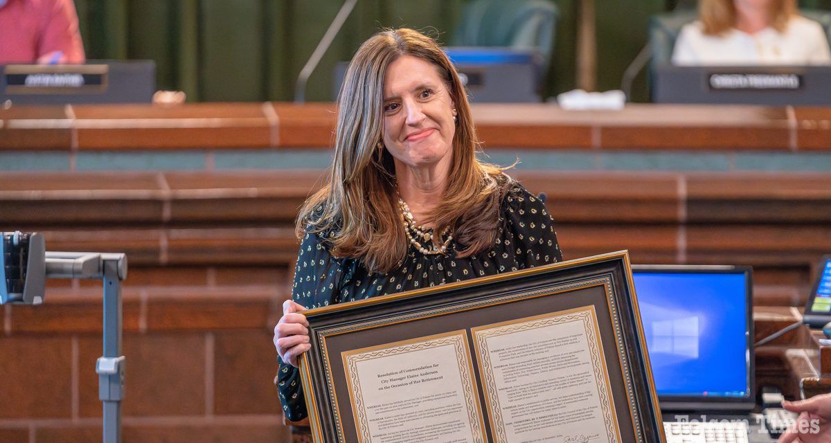 Folsom bids heartfelt farewell to City Manager Elaine Andersen