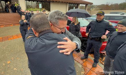 Folsom Police bid farewell to retiring Lt. Chris Emery