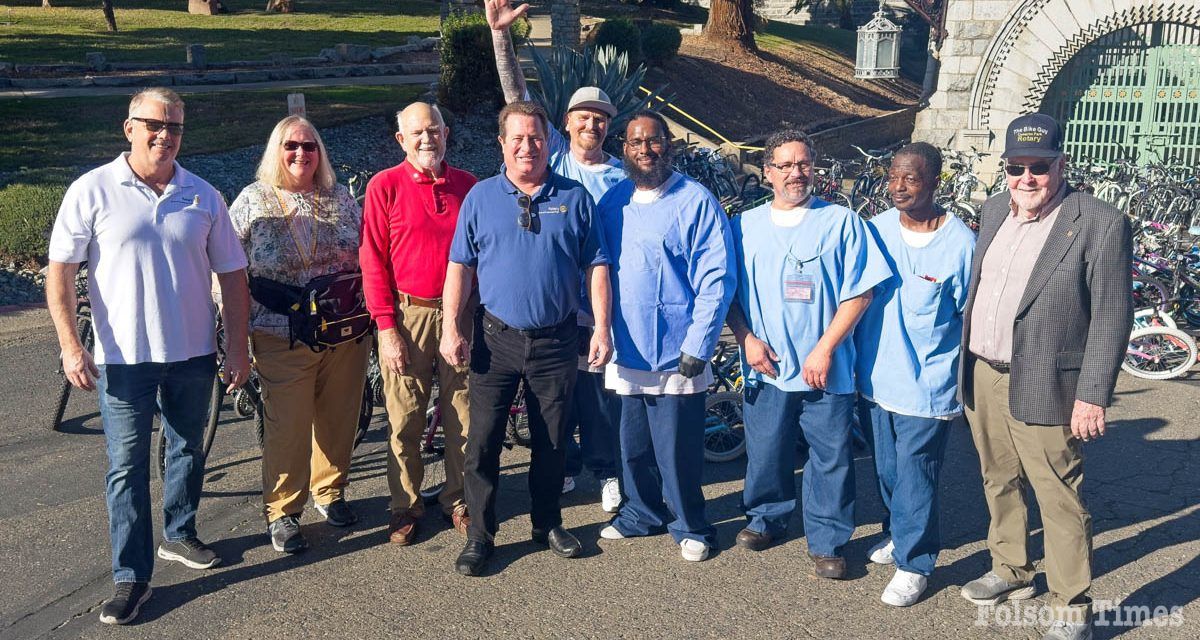 Folsom inmates refurbish 200 bikes for those in need at Christmas