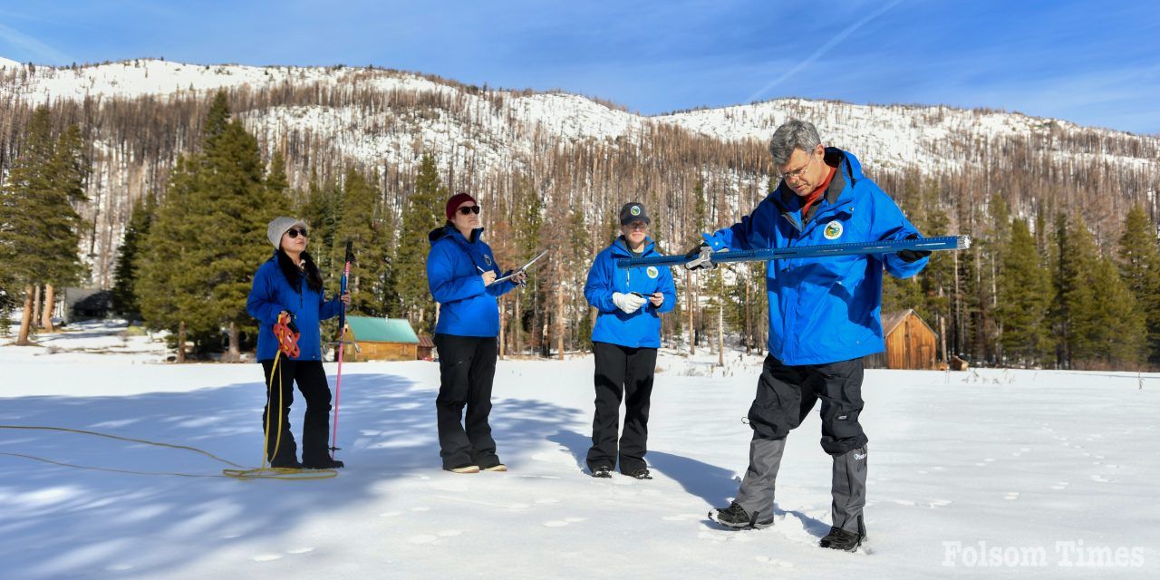 First snow survey of season shows snowpack at 91% of average 