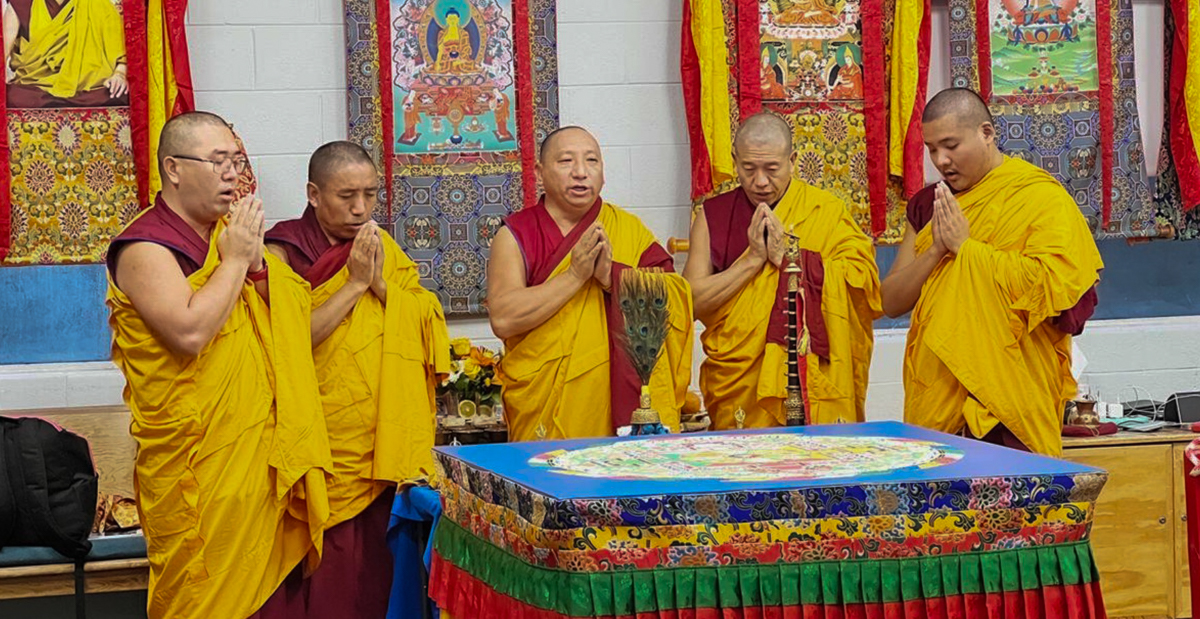 Tibetan Buddhist Monks returning to Folsom’s Mercy Hospital