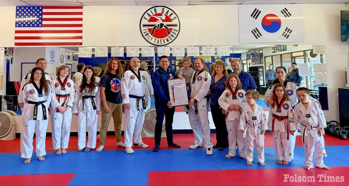 Fair Oaks Family Taekwondo named Dist. 7 Business of the Month