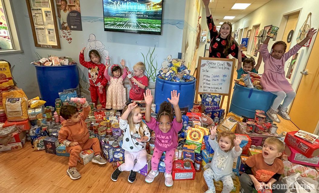 Folsom Goddard School scores big with ‘Soup-er Bowl’ food drive