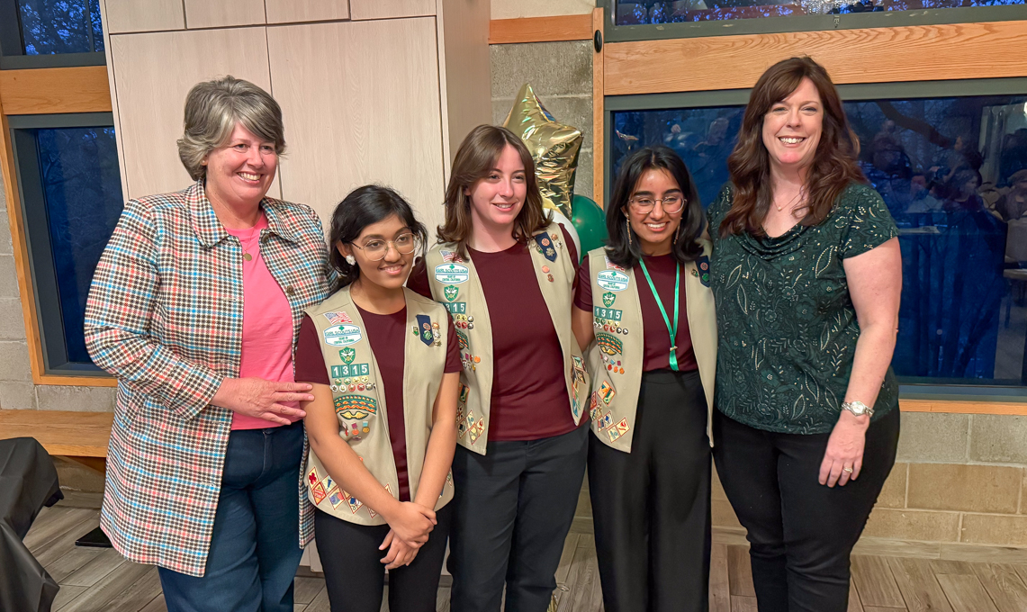 Local trio of Girl Scouts honored for prestigious Gold Awards