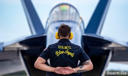 Airshow expects sell out crowds as Blue Angels roar into town