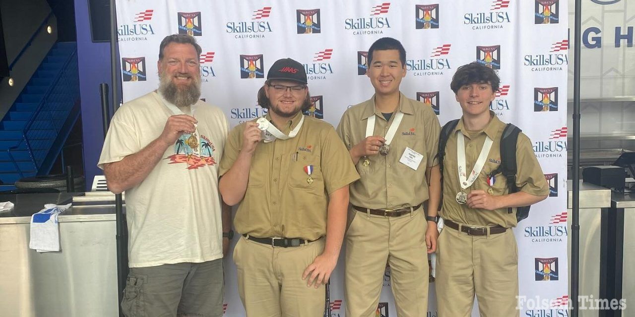 Folsom, Cordova Students Shine at Statewide SkillsUSA Conference