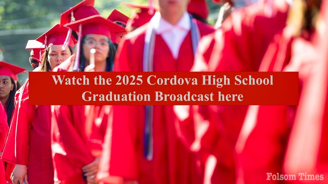 Cordova High School’s 2025 graduation begins; Watch it here