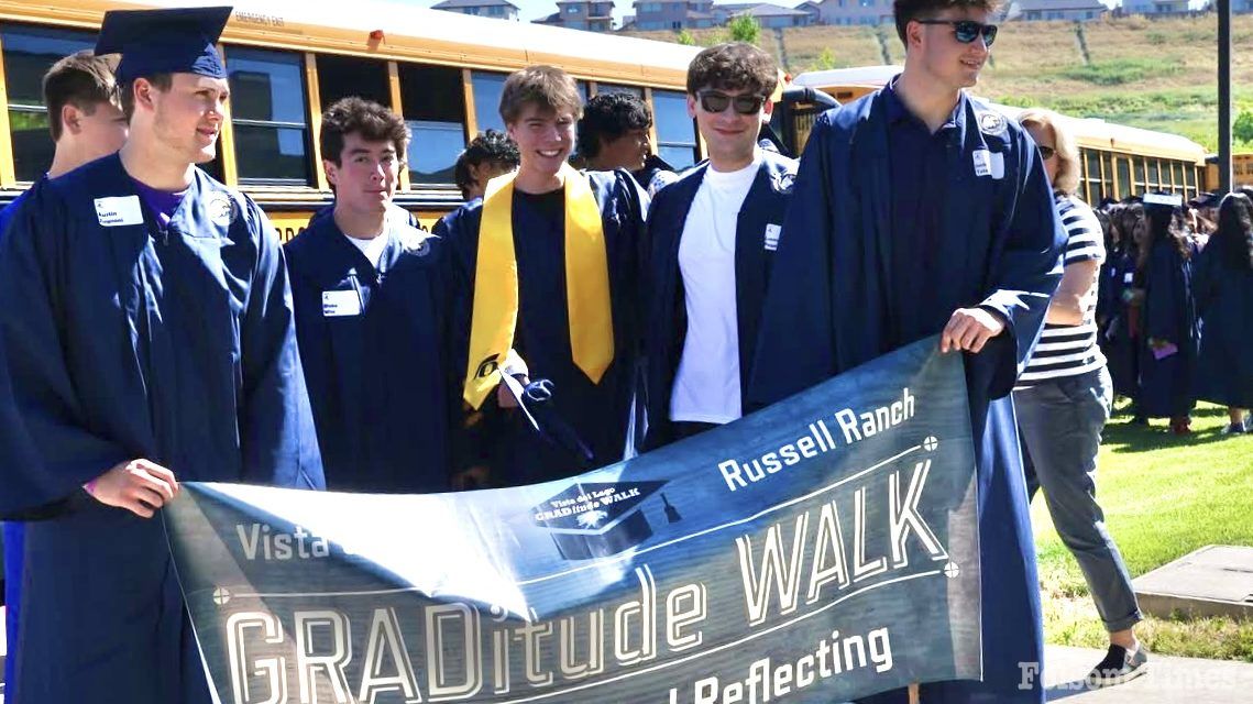Folsom Cordova seniors inspire in Grad-itude Walk 2025
