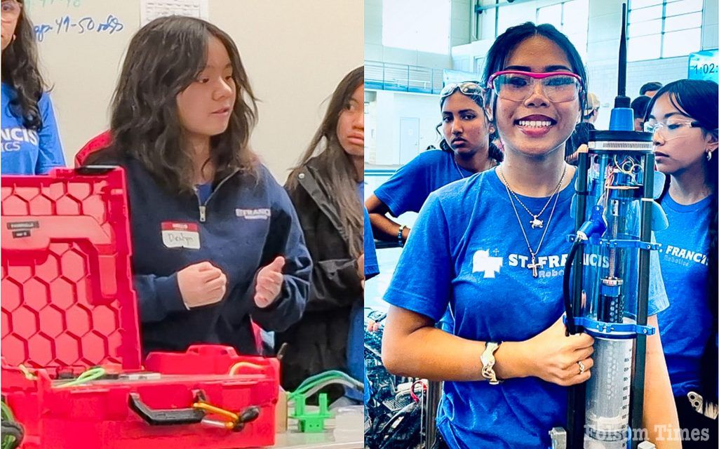 Folsom teens making waves in robotics; World Finals up next
