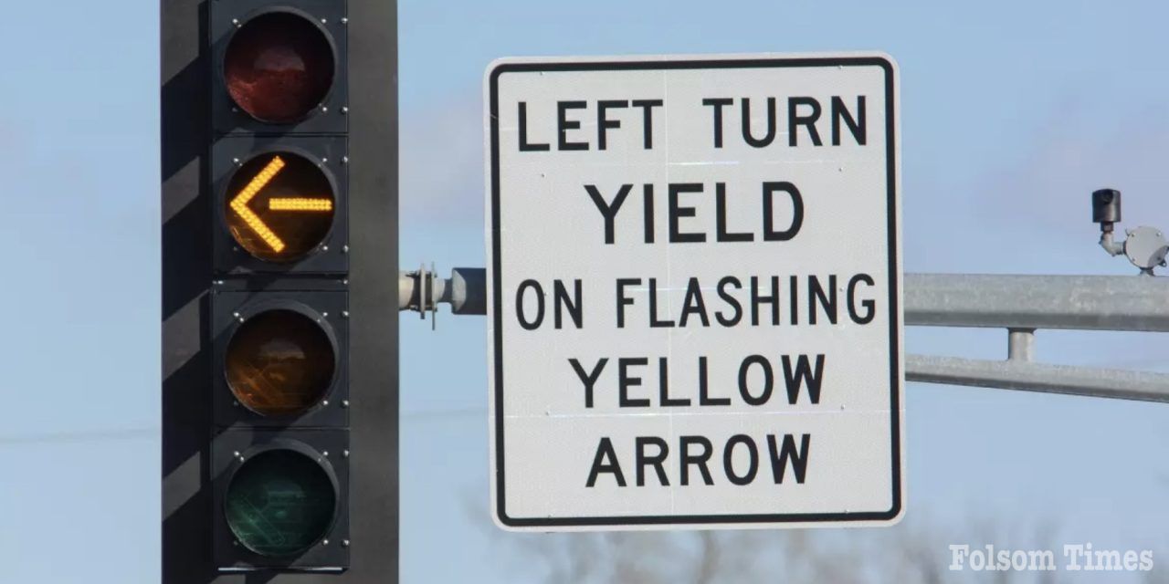 Flashing yellow arrow signals coming to Folsom’s Natoma Street
