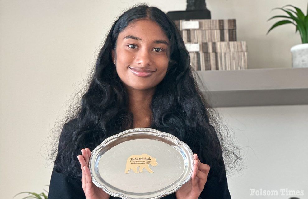 Vista del Lago’s Pasumarthi rises to national stage in Speech and Debate