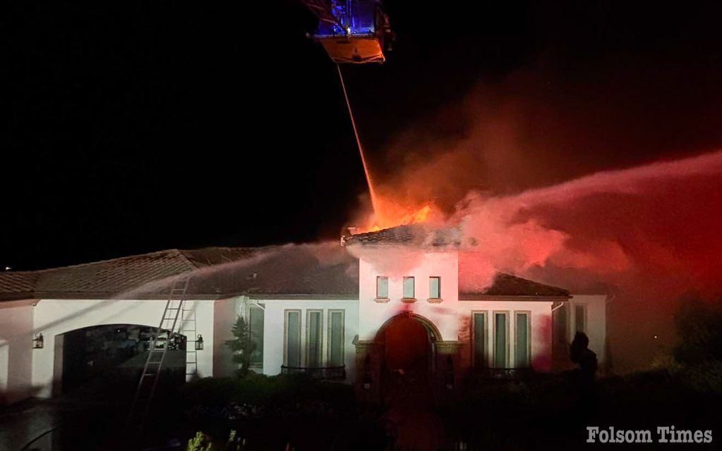 El Dorado Hills home destroyed in late night Thursday blaze