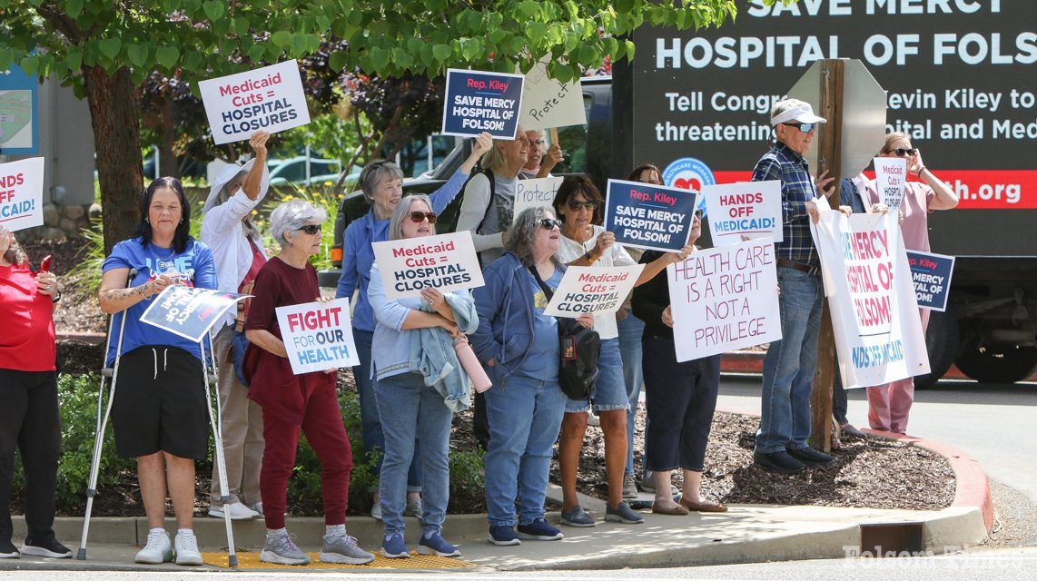Folsom home to one of multiple Fight for Health rallies Tuesday