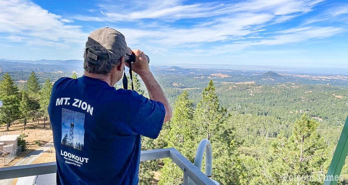 Eyes in the skies return to Mt. Zion lookout as Fire Season ramps up