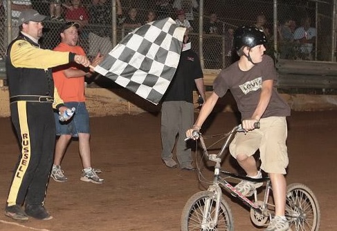 It’s John Padjen Kids Bike Night at Placerville Speedway Saturday
