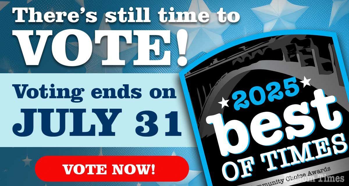 Voting for Folsom’s Best of Times Awards enters final days
