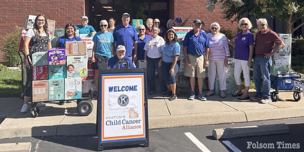 Kiwanis Clubs unite to deliver 12K diapers for families battling childhood cancer