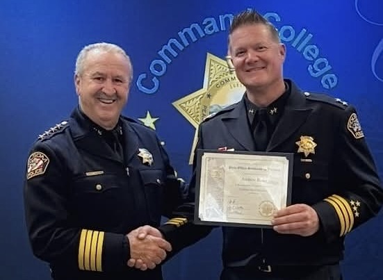 Folsom Police commander graduates top POST leadership program