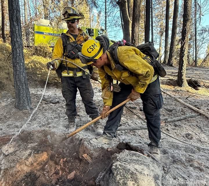 Evacuation warnings lifted as Coyote Fire reaches 27% containment
