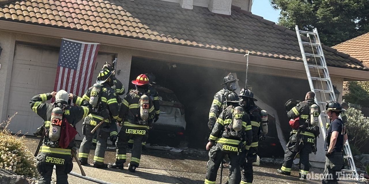Folsom firefighters snuff Saturday morning structure fire