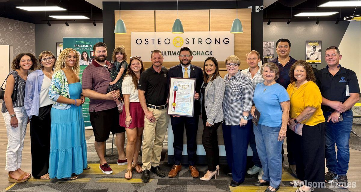 OsteoStrong named District 7 Small Business of the Month by Assemblyman Hoover