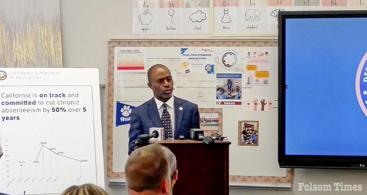 Folsom Cordova hosts State Superintendent for launch of state attendance guide
