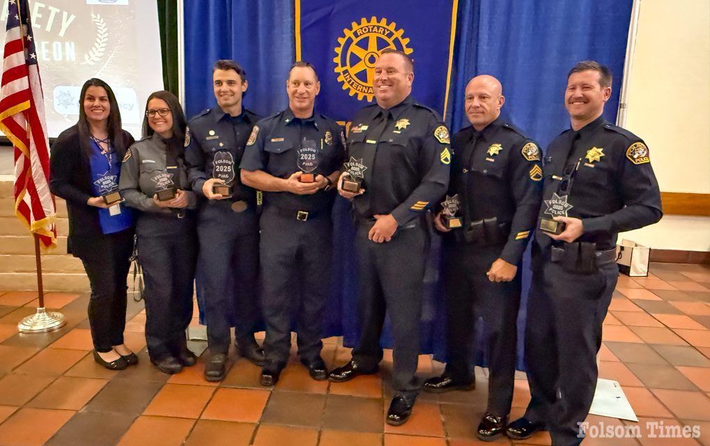 Seven from Folsom Police, Fire earn 2025 Public Safety Awards