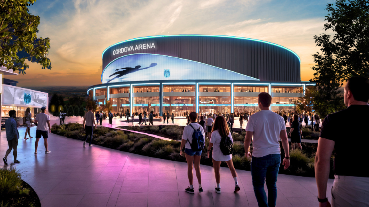 Cordova secures pro soccer teams, approves $4.5B arena and city center project