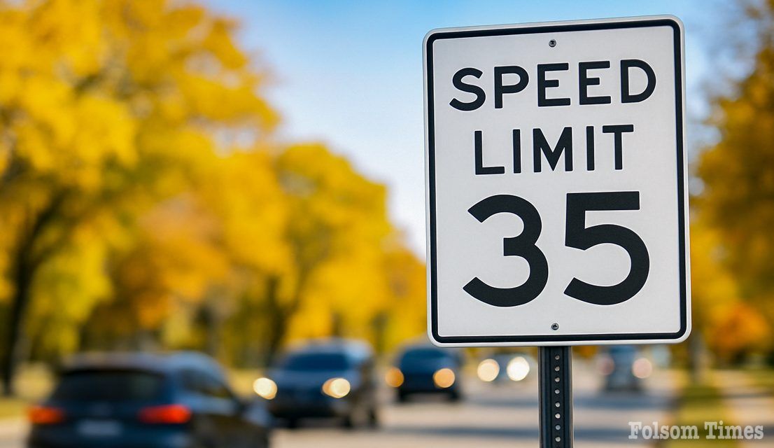 City of Folsom adopts new speed limits on several roadways