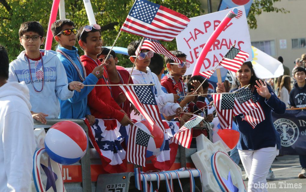 In pictures; Folsom comes out big for Veterans Day parade, ceremony