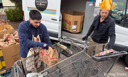 Folsom Twin Lakes Food Bank serves over 400 families with Thanksgiving meals