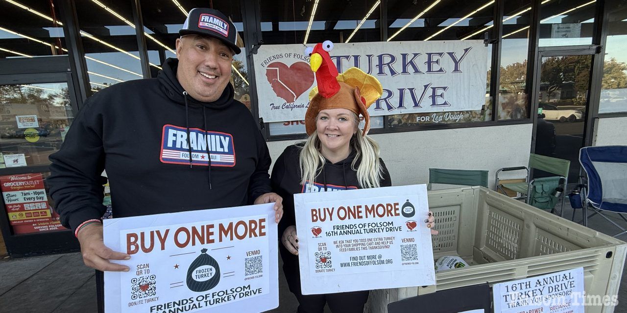 Gobble for good: Friends of Folsom turkey drive hits streets today