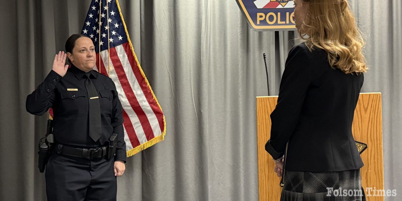 Folsom police welcomes new officer, 3 new department hires