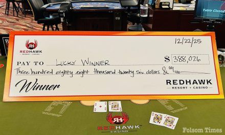 Red Hawk Resort & Casino rings in holidays with $388,026 blackjack jackpot