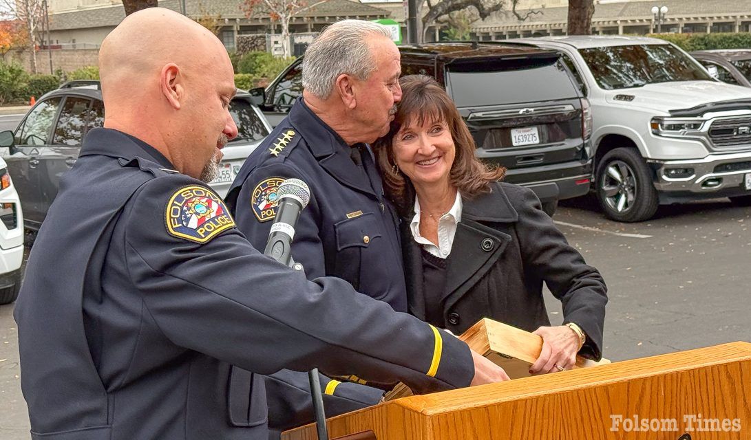 Folsom salutes a steady hand as Chief Ulibarri signs off for the final time