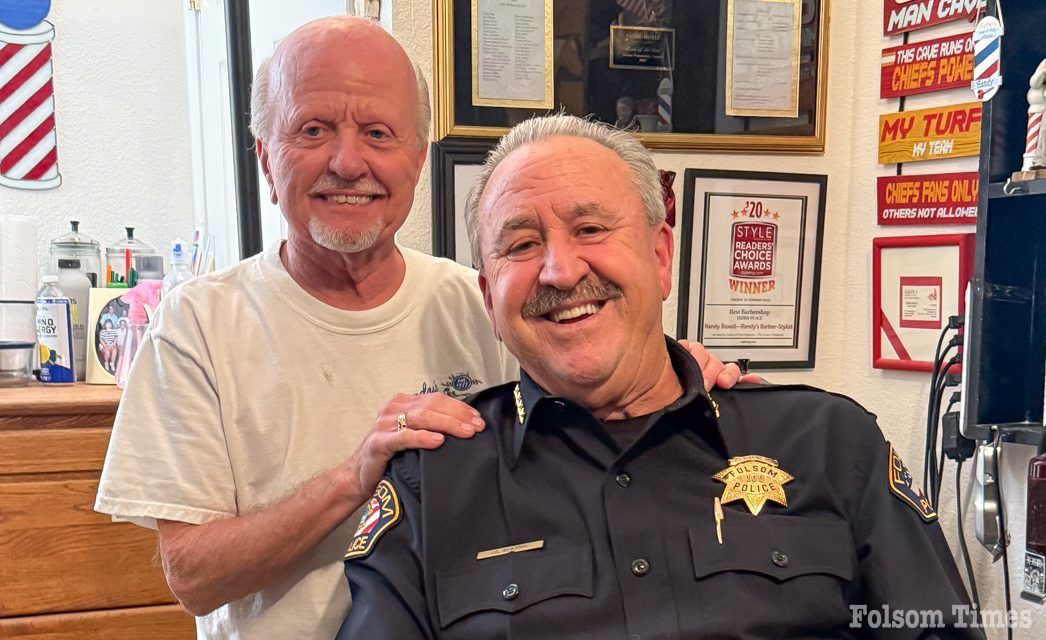 Folsom barber’s tradition continues with retiring Police Chief’s haircut