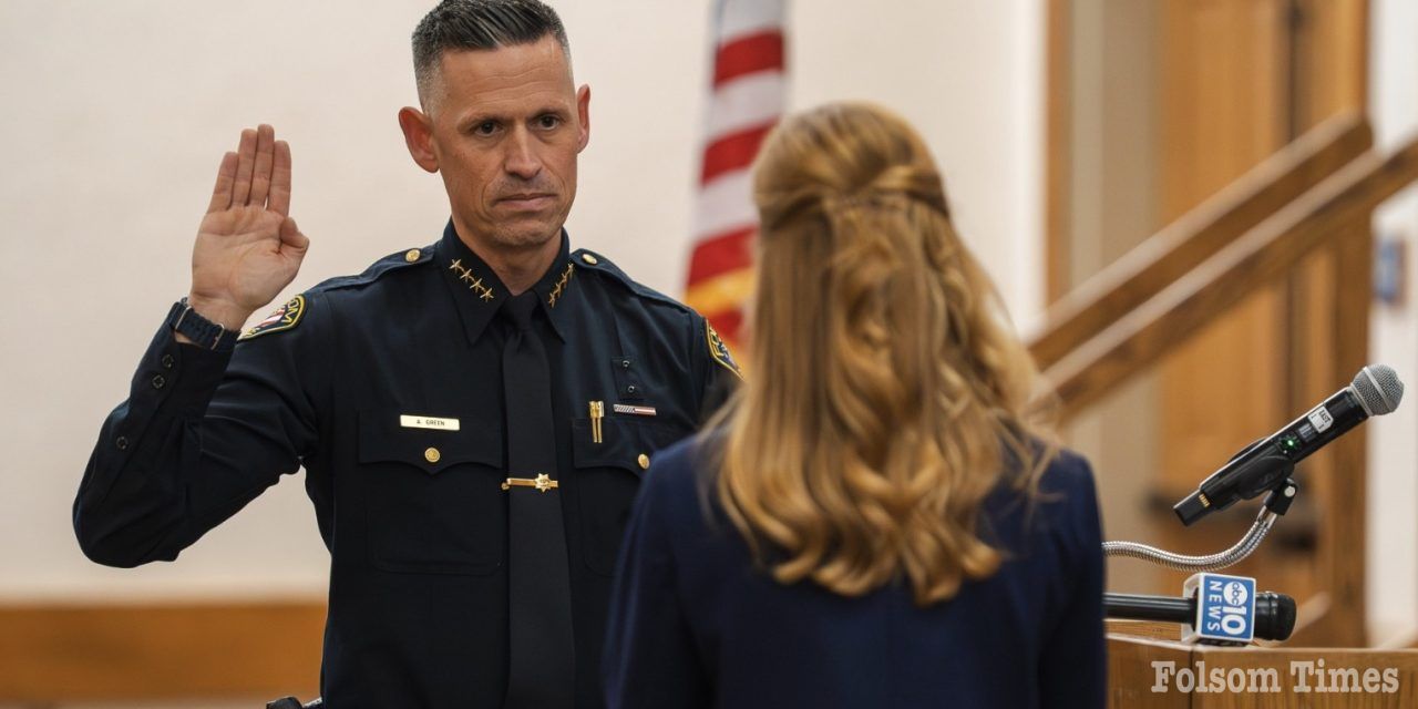 Green takes helm of Folsom Police with focus on service, accountability