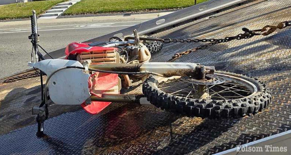 2 juveniles seriously hurt in dirt bike crash near Orangevale elementary school