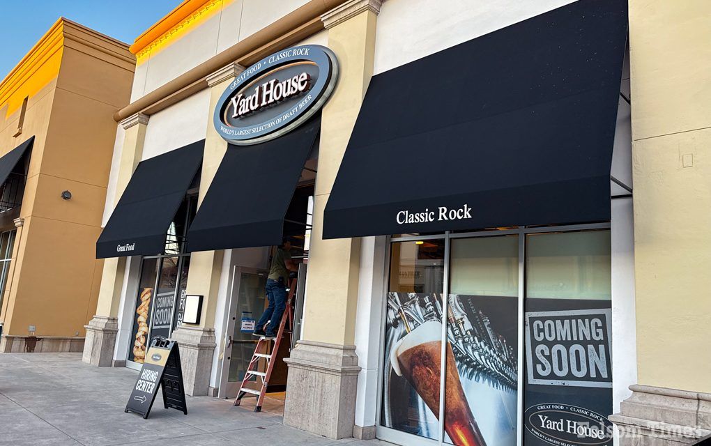 Yard House gears up to open as Folsom Palladio’s latest dining destination