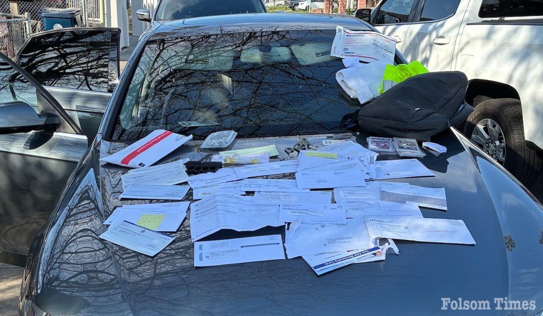 Second suspect arrested in Folsom cluster mailbox theft case