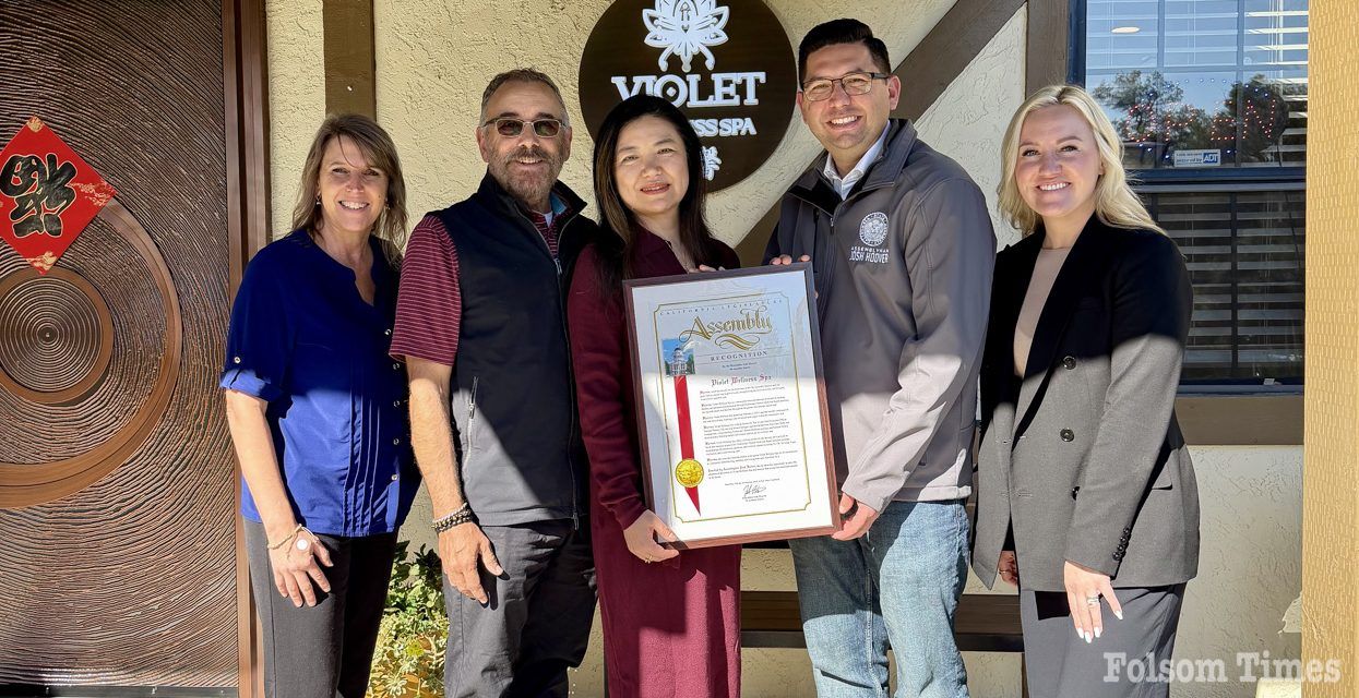 Assemblyman Hoover honors Violet Wellness Spa as Small Business of the Month