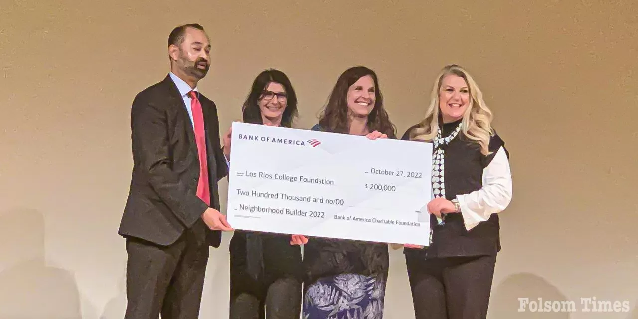 Bank of America names Los Rios Colleges Foundation and  North State Building Industry Foundation Neighborhood Builders awardees